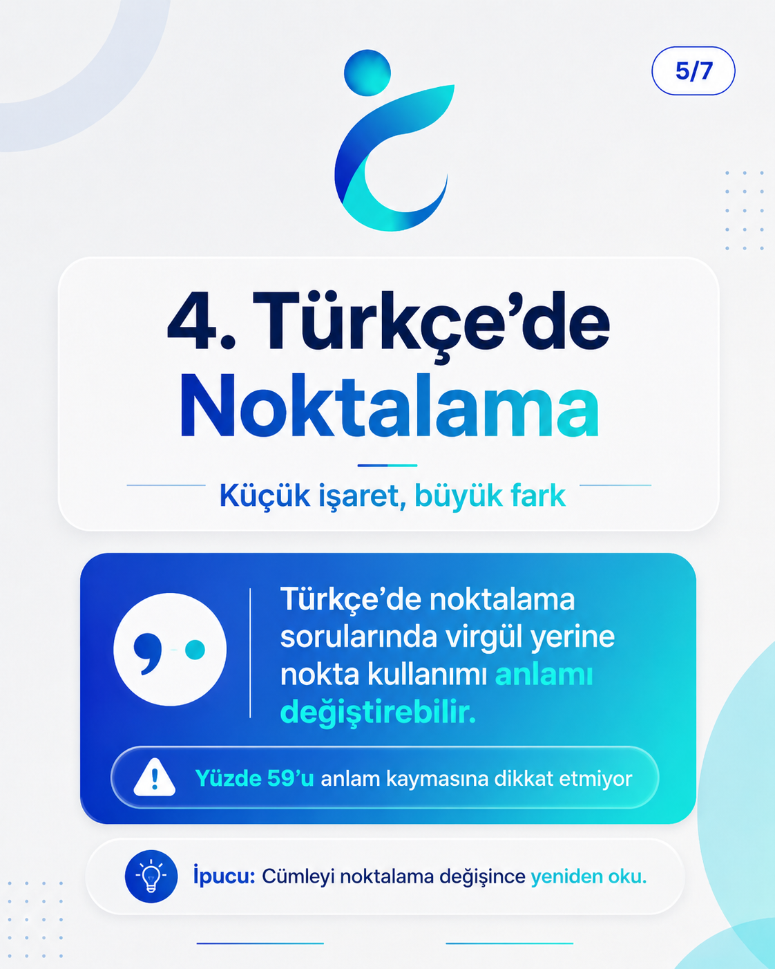 LGS Türkçe noktalama kaynaklı anlam soruları