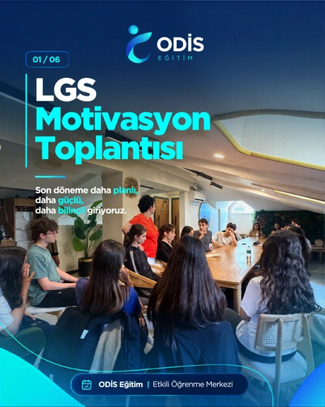LGS'ye Son Dönem Motivasyon Toplantısı | ODİS Eğitim