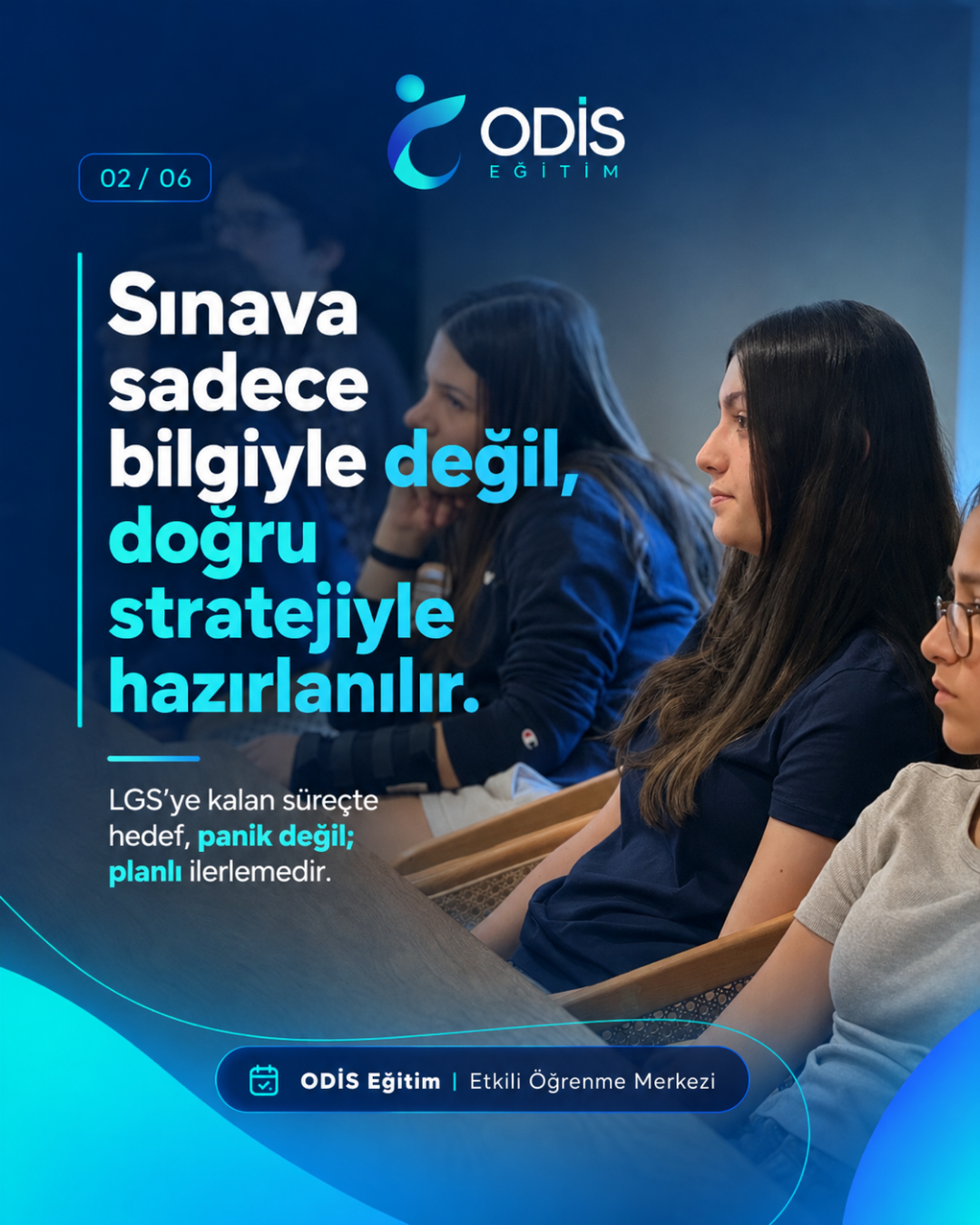 LGS motivasyon toplantısı öğrenci etkileşimi