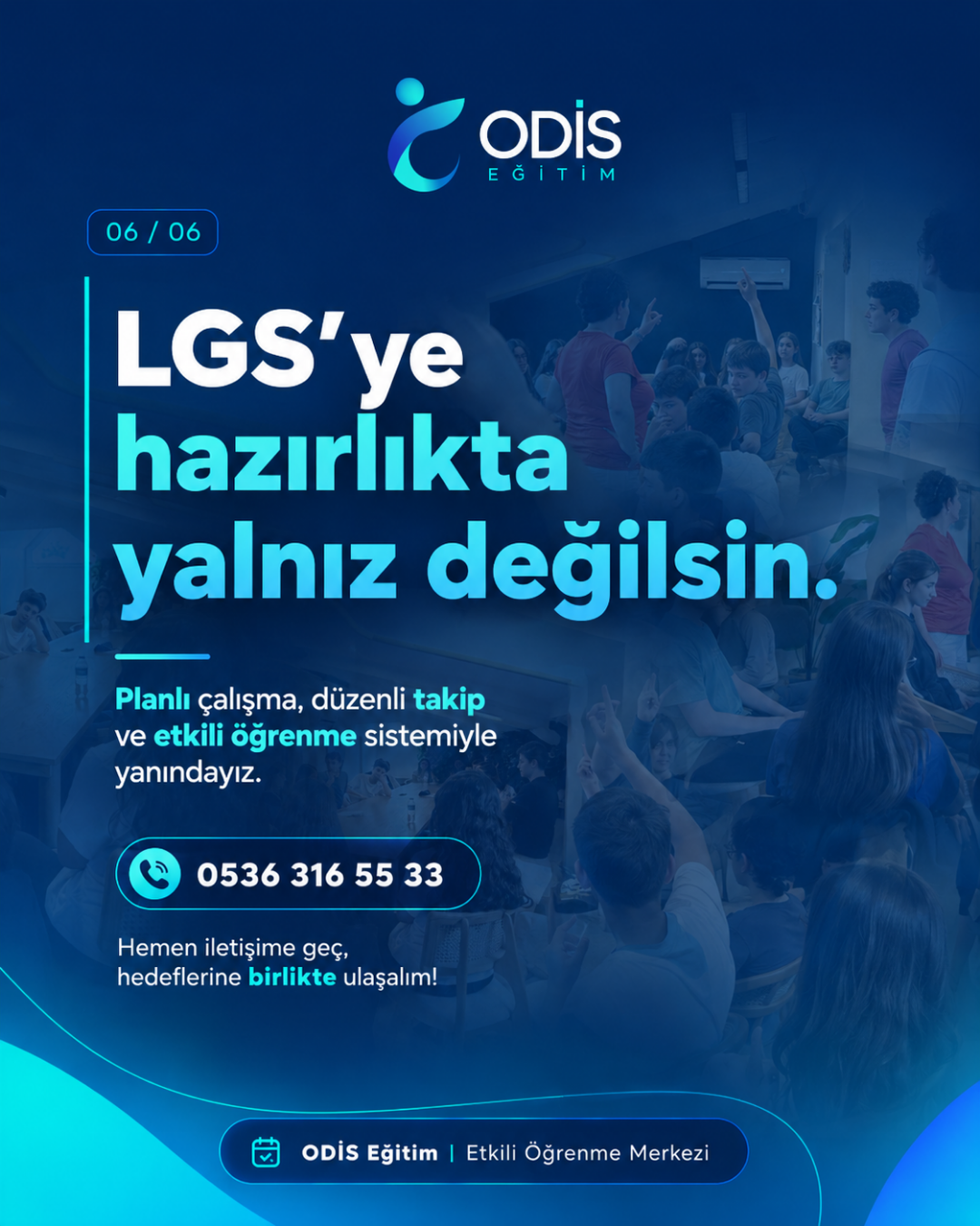 ODİS Eğitim LGS motivasyon toplantısı